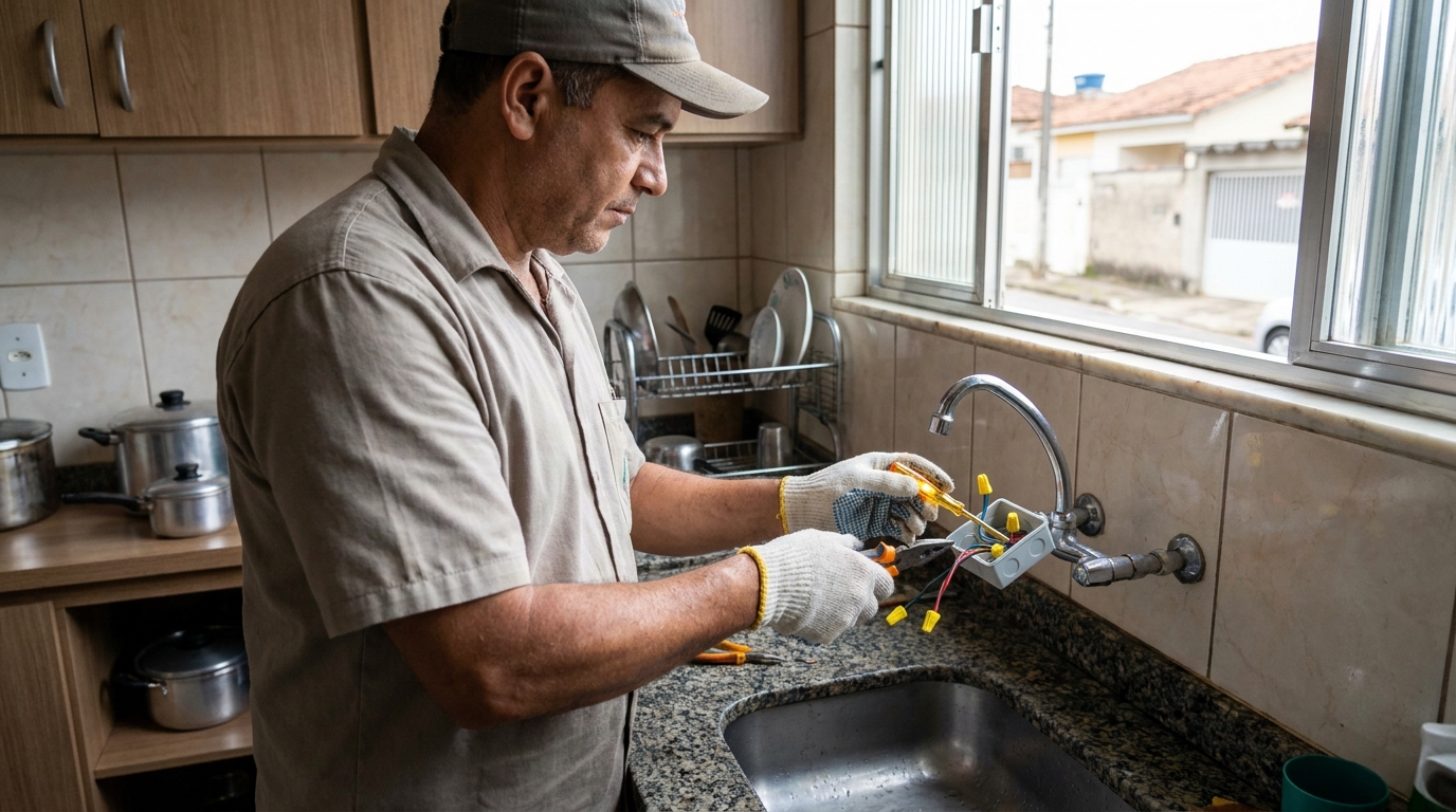 Adequação de Ponto Elétrico em Ipatinga‑MG