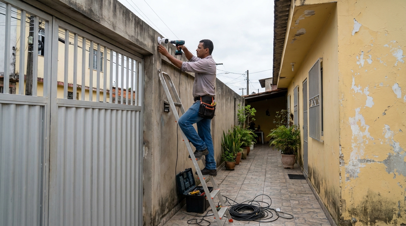Passagem de Cabeamento em Ipatinga‑MG