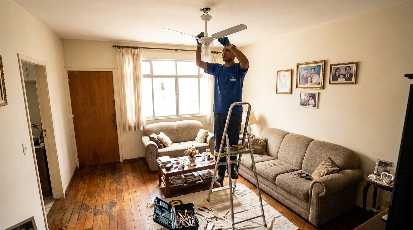 Substituição de Ventilador em Ipatinga‑MG