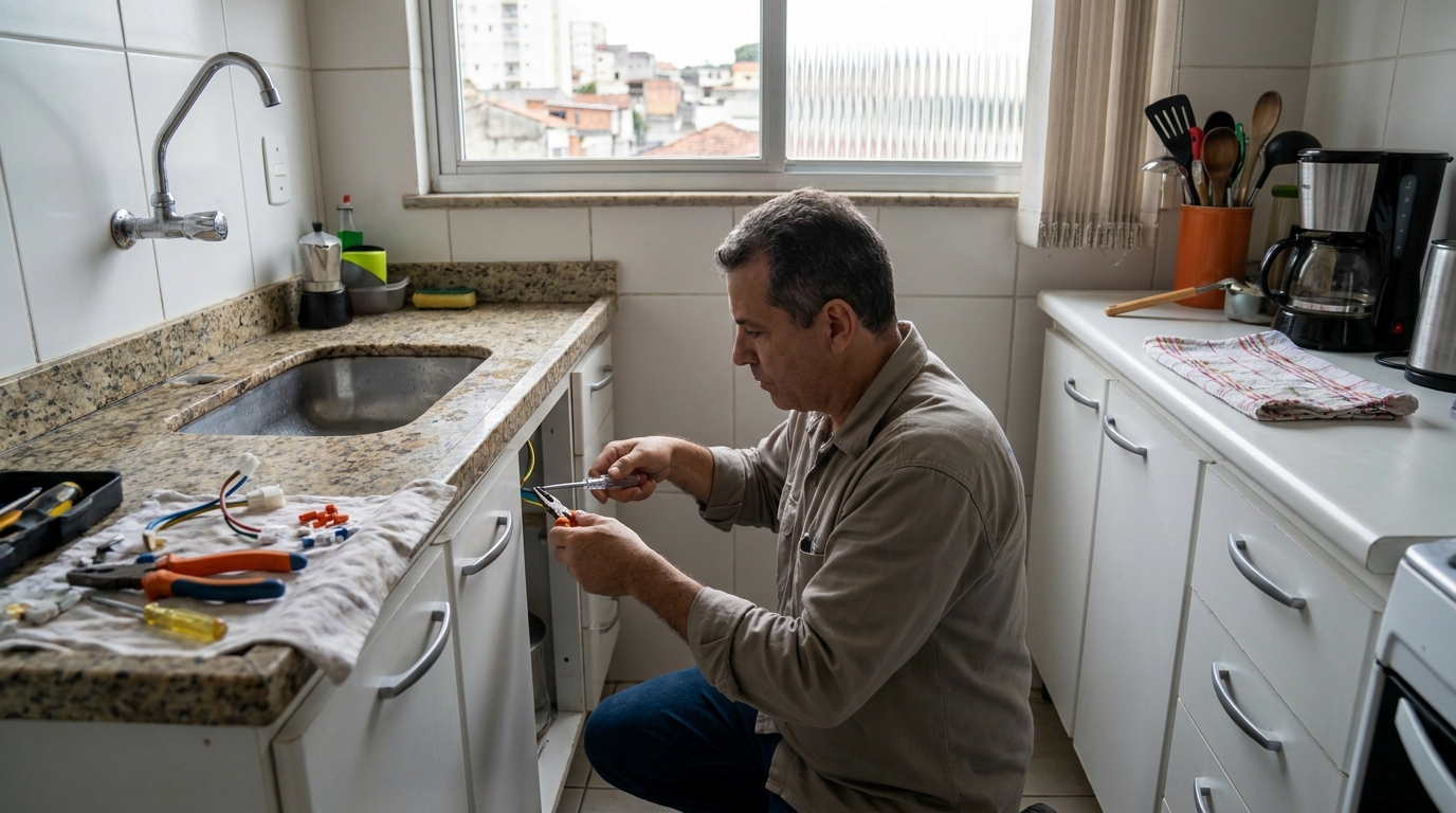 Troca de Torneira Elétrica em Ipatinga‑MG